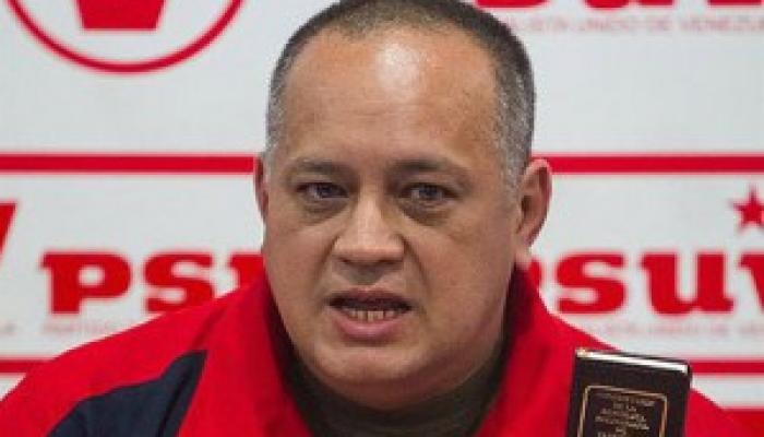 Primer vicepresidente del Partido Socialista Unido de Venezuela (Psuv), Diosdado Cabello,